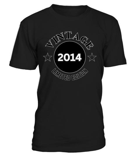 10 Year Old Vintage 2014 Limited Edition T-Shirt Unisex