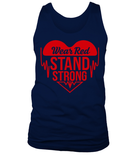 Wear red stand strong Tank Top Unisex