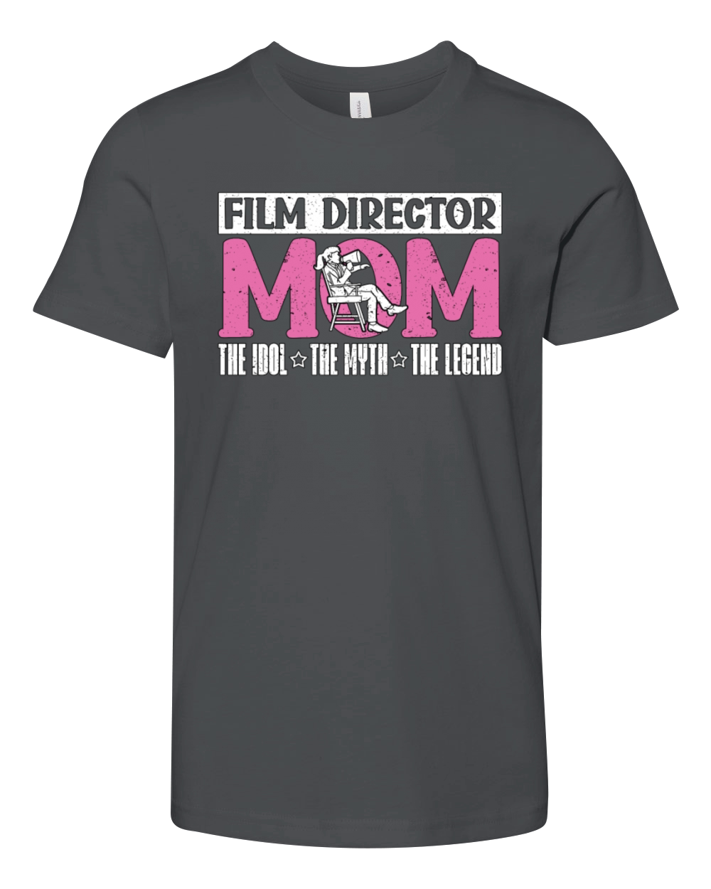 Film Director Mom The Idol The Myth The Filmmaker Youth Unisex Jersey Tee