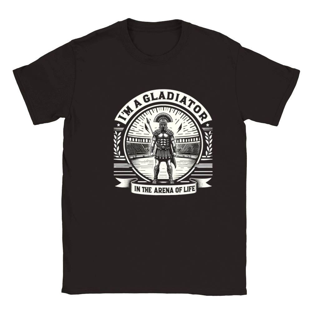 Julius Caesar Roman History Roman Empire Gladiator Classic Kids Crewneck T-shirt