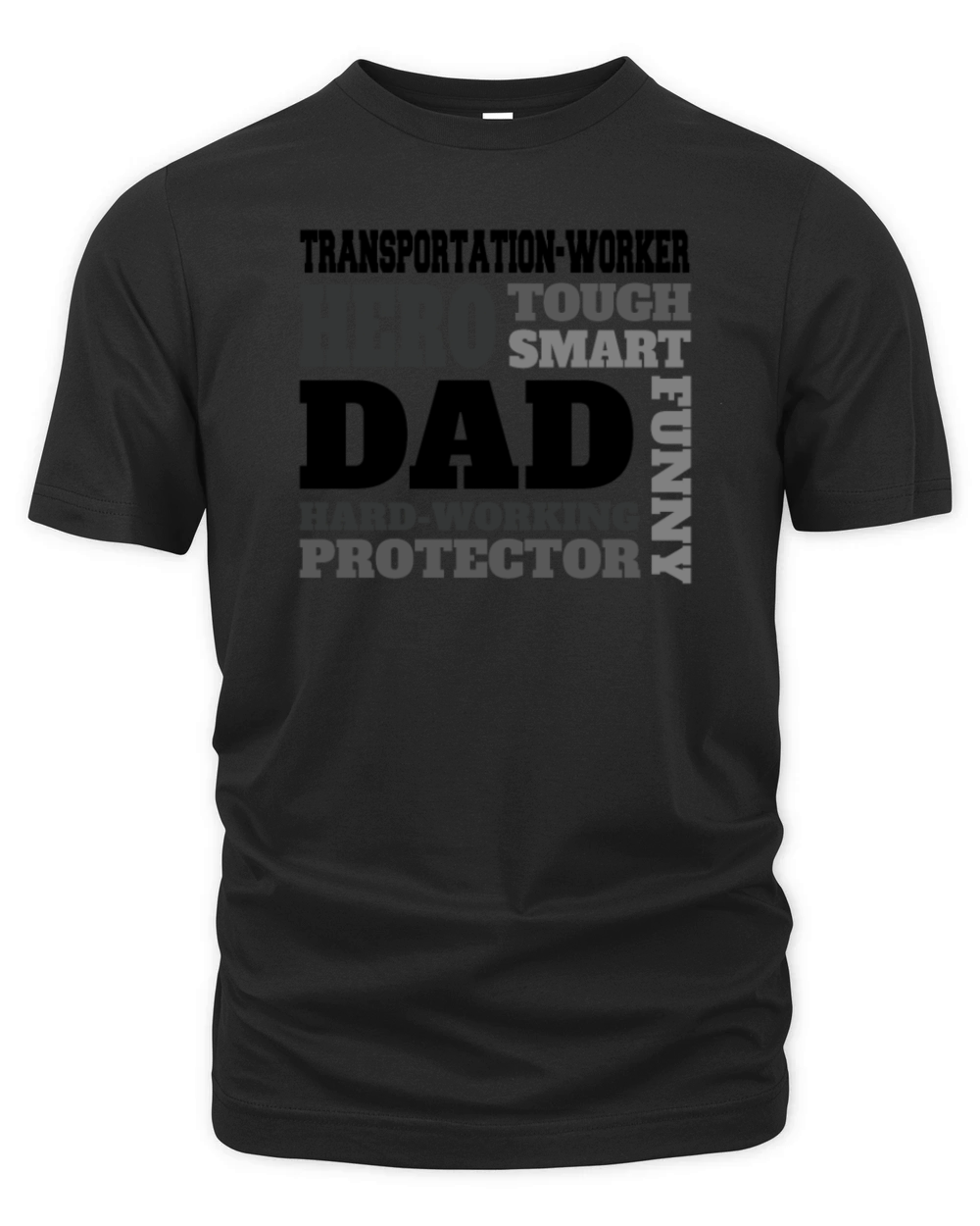 Daddy job funny Quote Dad transportation-worker Organic Unisex T-shirt