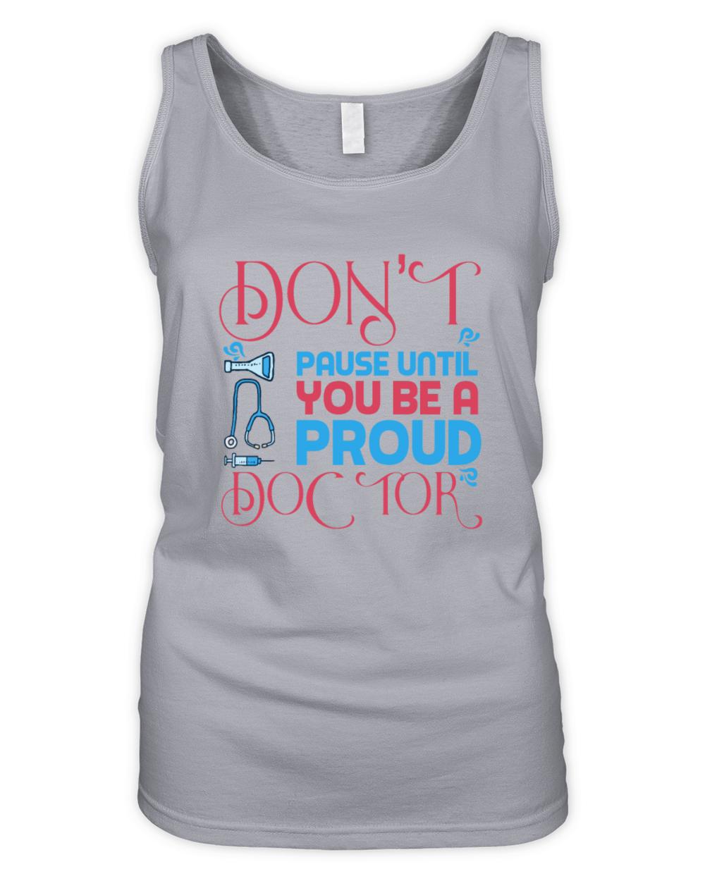 Funny Doctors And Nurses Organic Women's Tank Top