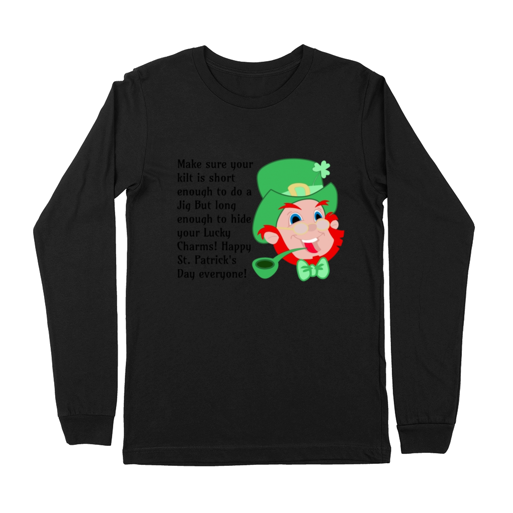 funny st patricks day quotes Premium Long Sleeve