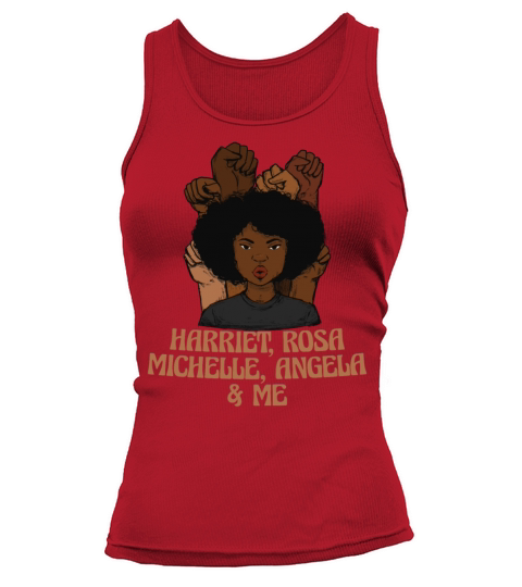 Melanin Black Pride Harriet Rosa Angela Michelle Tank top Woman