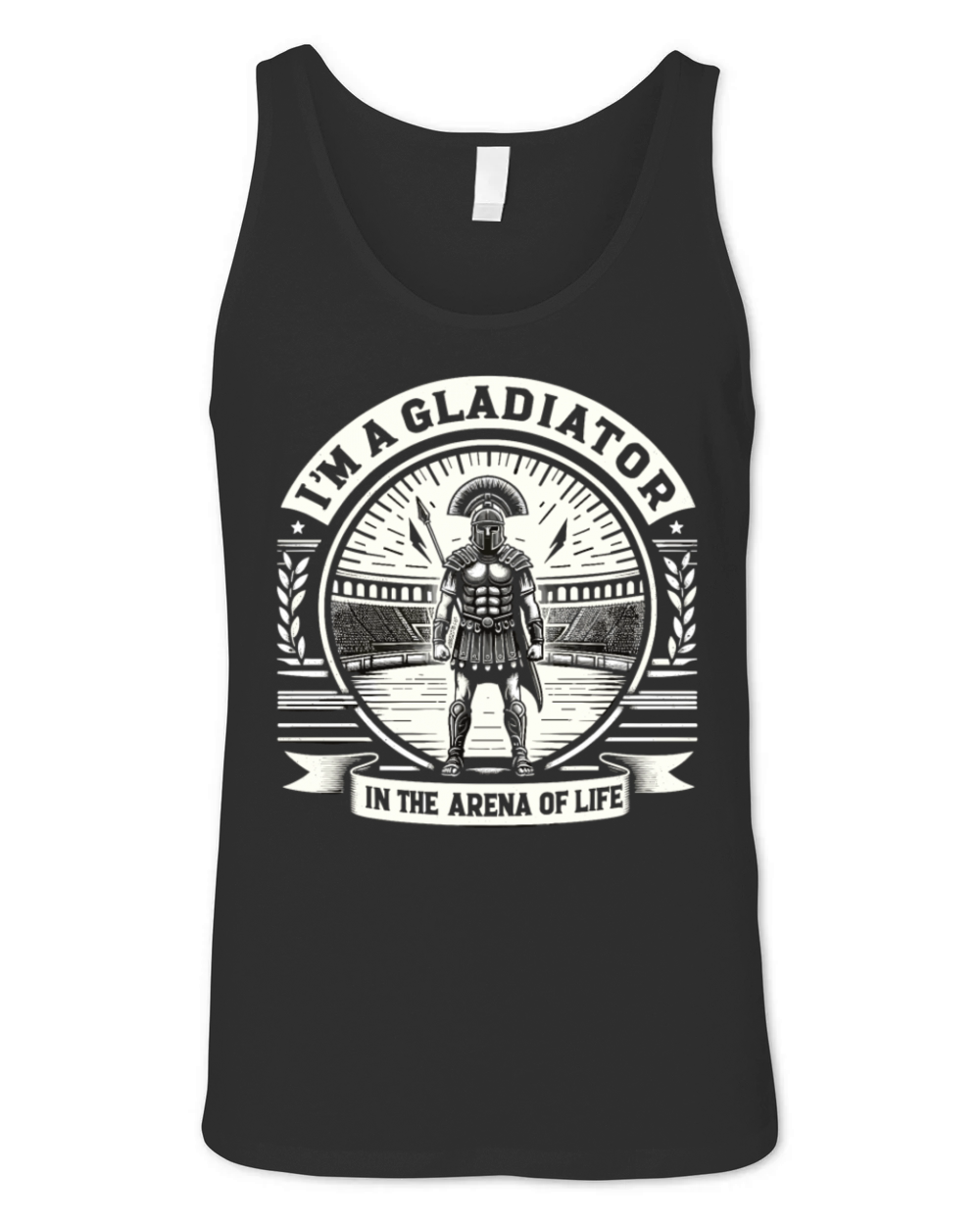 Julius Caesar Roman History Roman Empire Gladiator Unisex Jersey Tank