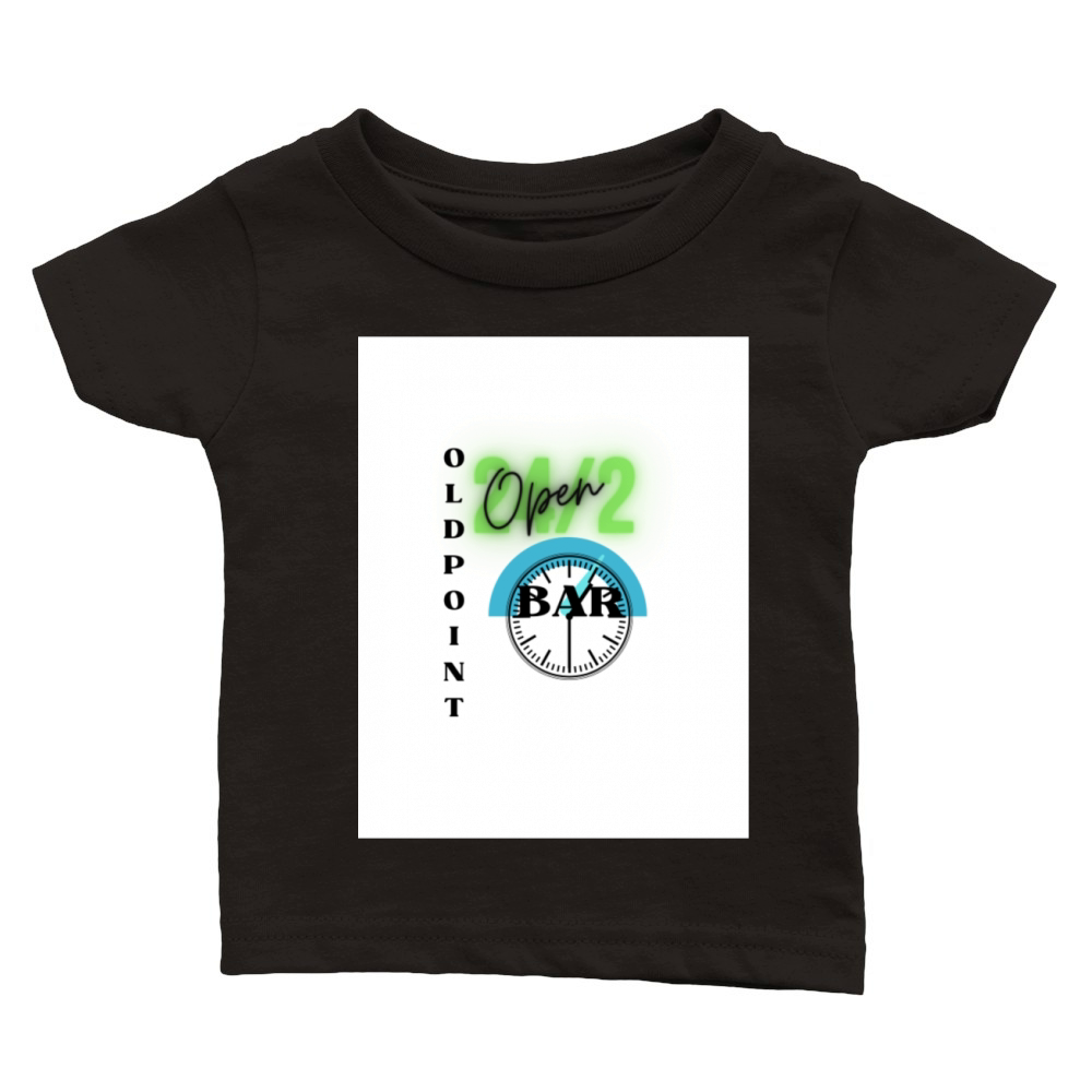 OLD POINT BAR Classic Baby Crewneck T-shirt