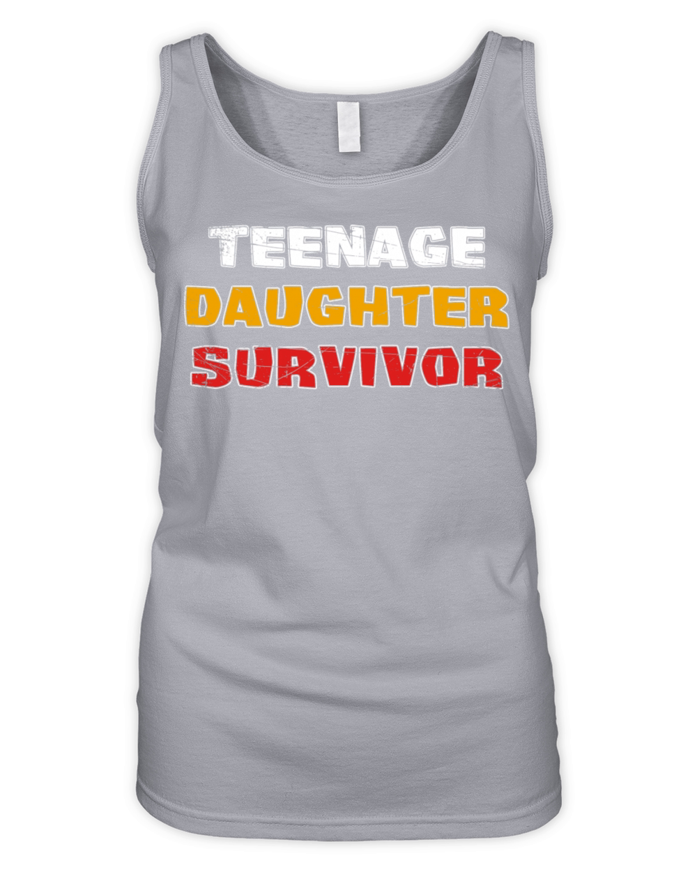 Teenage Daughter Survivor Organic Women's Tank Top