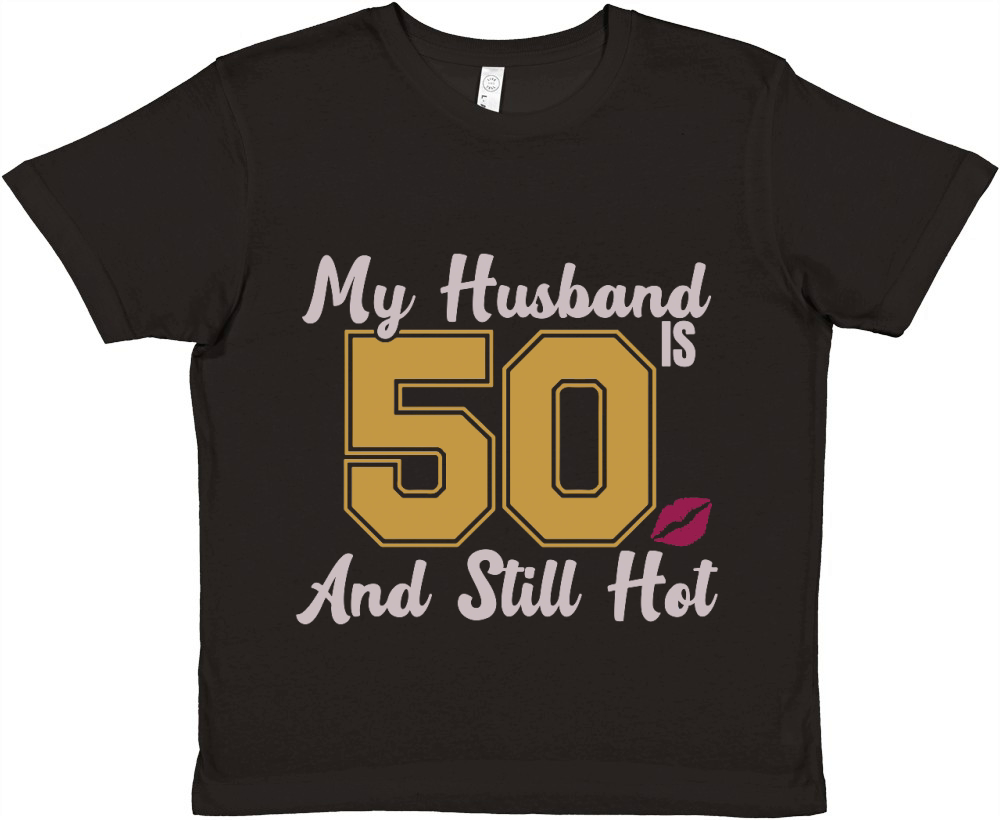 50th Birthday 50 Th Birthda Premium Kids Crewneck T-shirt