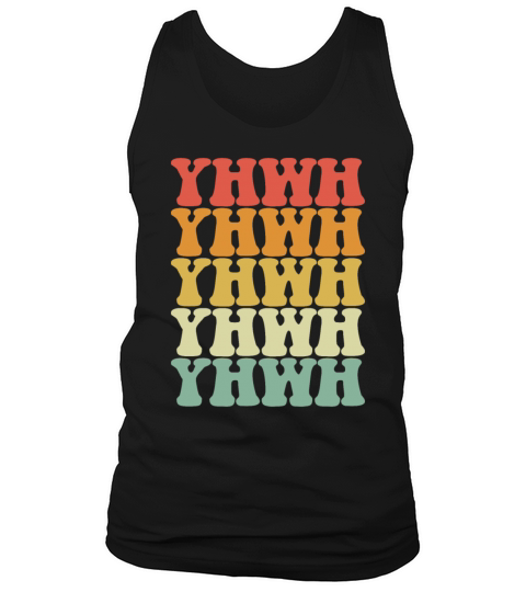 Yahweh Retro Christian Faith Believer Hebrew YHWH Tank Top Unisex