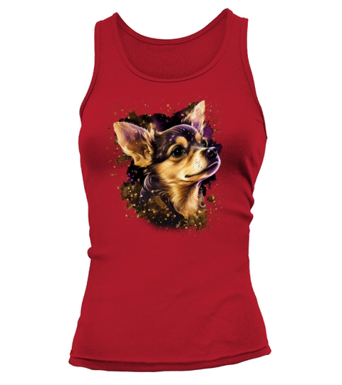 Chihuahua - Cute and beautiful coloured Dog Love Tank top Woman