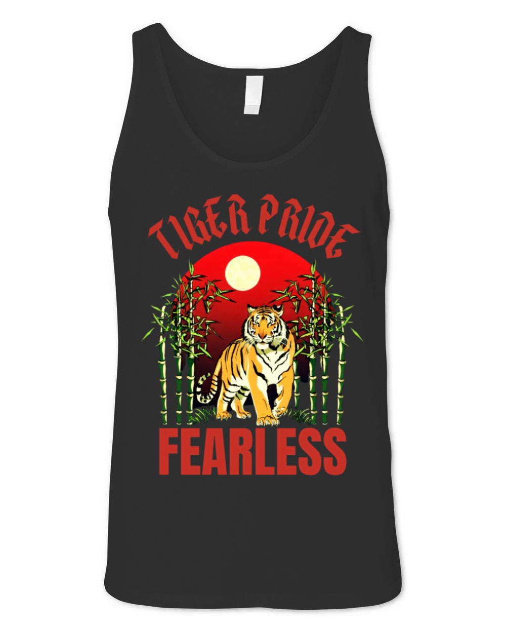 Tiger Pride Fearless Unisex Jersey Tank