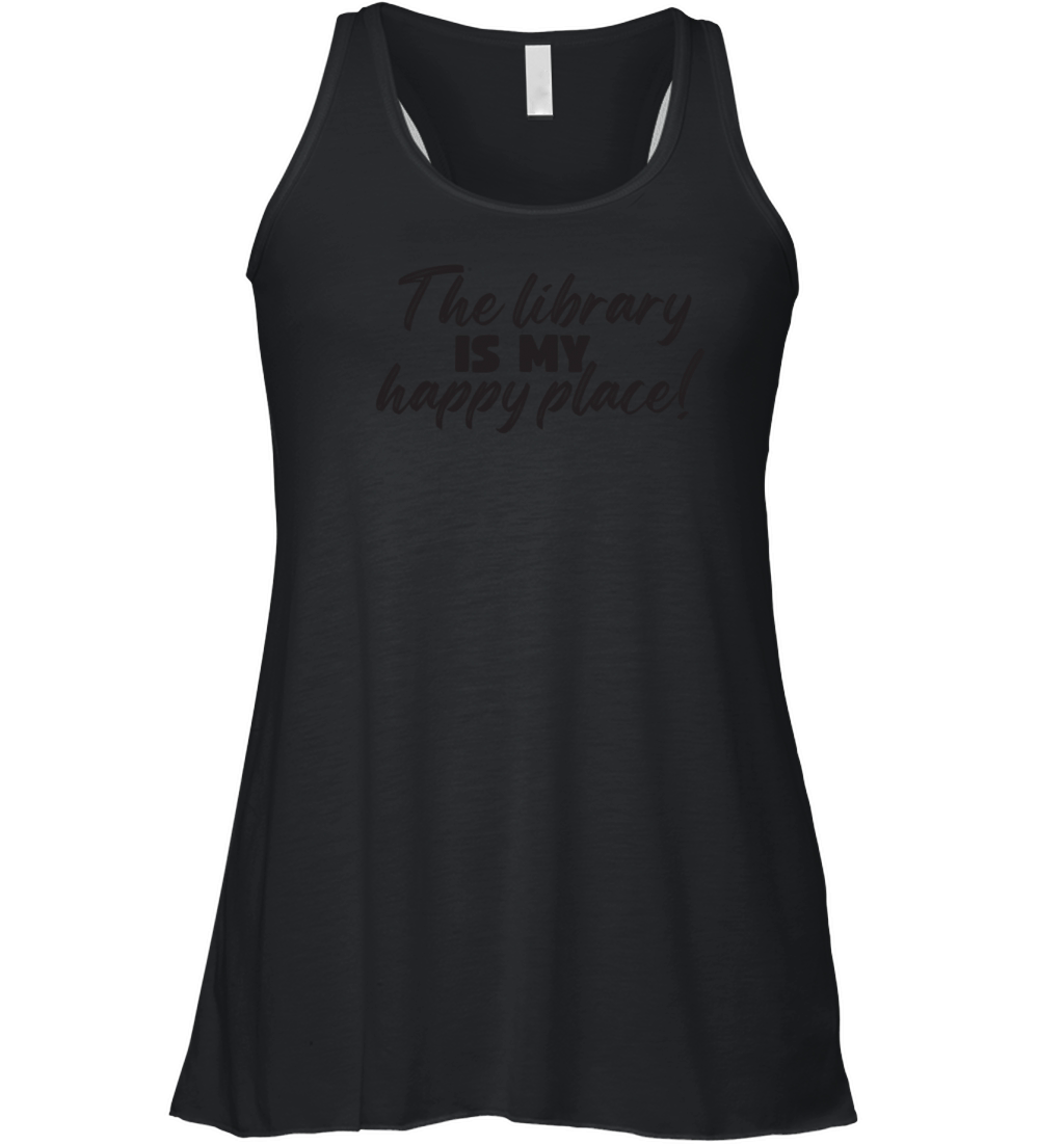 Library Book Lover Reading Bookworm Women's Flowy Tank Top