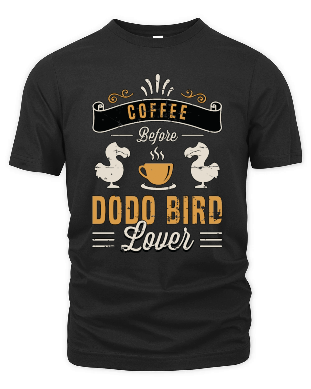 Dodo Bird Lover Coffee Bird Watching Coffee Lover Organic Unisex T-shirt