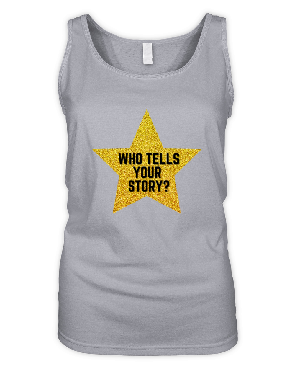 Hamilton Gold Star Who Tells Your Story Organic Women's Tank Top