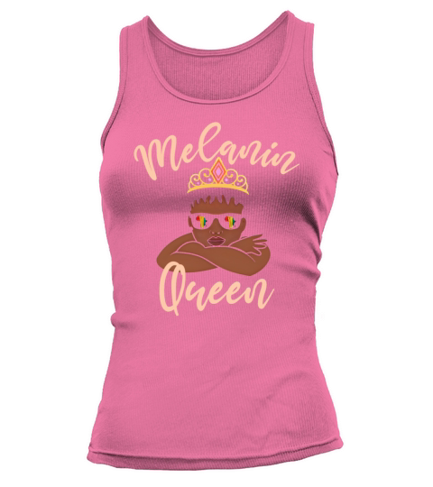 Melanin queen black history month Tank top Woman