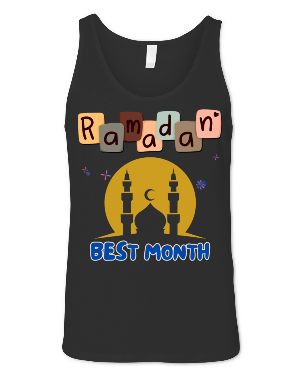 Ramadan Quote Best Tshirt 2 Unisex Jersey Tank