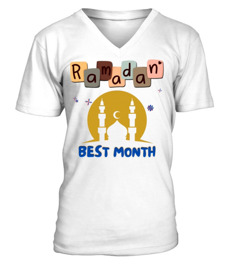 Ramadan Quote Best Tshirt 2 V-Neck T-shirt