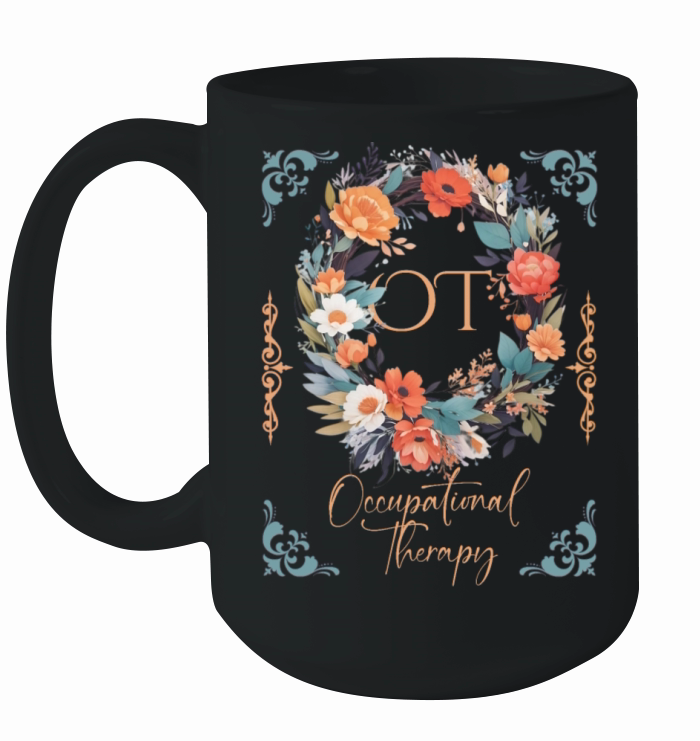 Occupational Therapy OT Vintage T-shirt Women Ceramic Mug