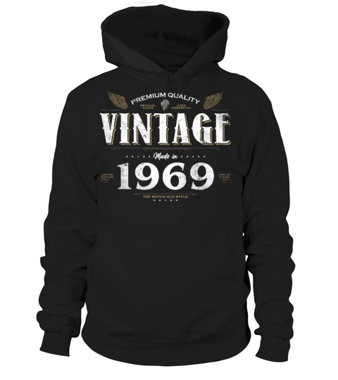 55 Years Old Vintage 1969 Limited Edition 55th Hoodie Unisex