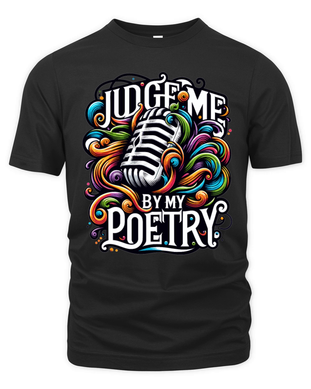 Poetry Slam Writer Poet Literature Slam Poetry Day Organic Unisex T-shirt