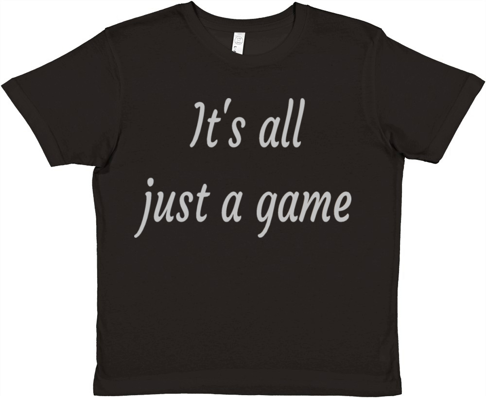 Its all just a game Premium Kids Crewneck T-shirt