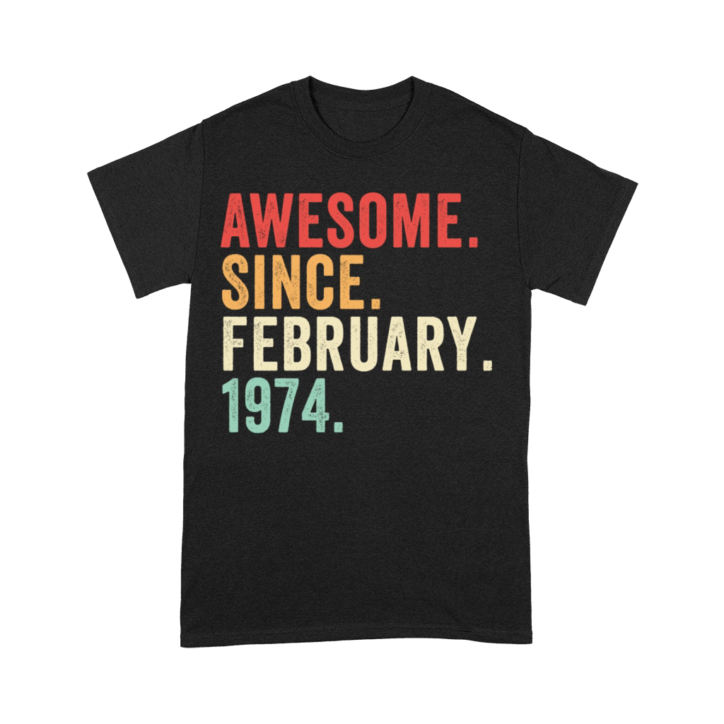 Awesome Since February 1974 Premium T-shirt