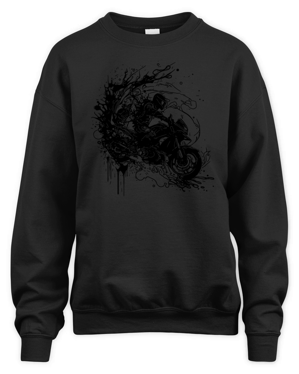Terrain Wave Motorcycle Sport Motorcycle Splash Unisex Premium Crewneck Sweatshirt