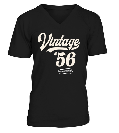 1956 68th Birthday Gifts 68 Year Old Men Women V-Neck T-shirt