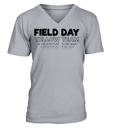 Field Day - Yellow Team V-Neck T-shirt
