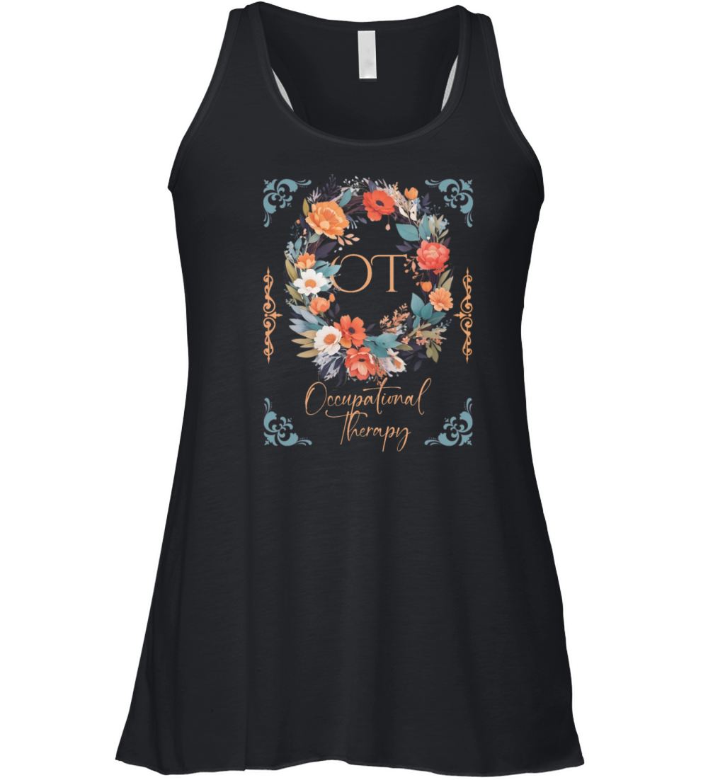 Occupational Therapy OT Vintage T-shirt Women Women's Flowy Tank Top
