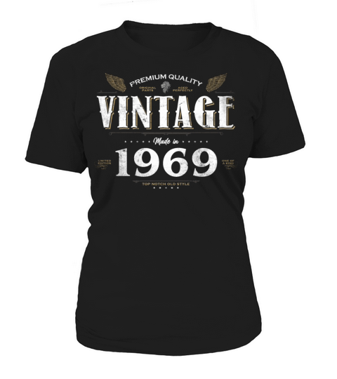 55 Years Old Vintage 1969 Limited Edition 55th Women's T-Shirt