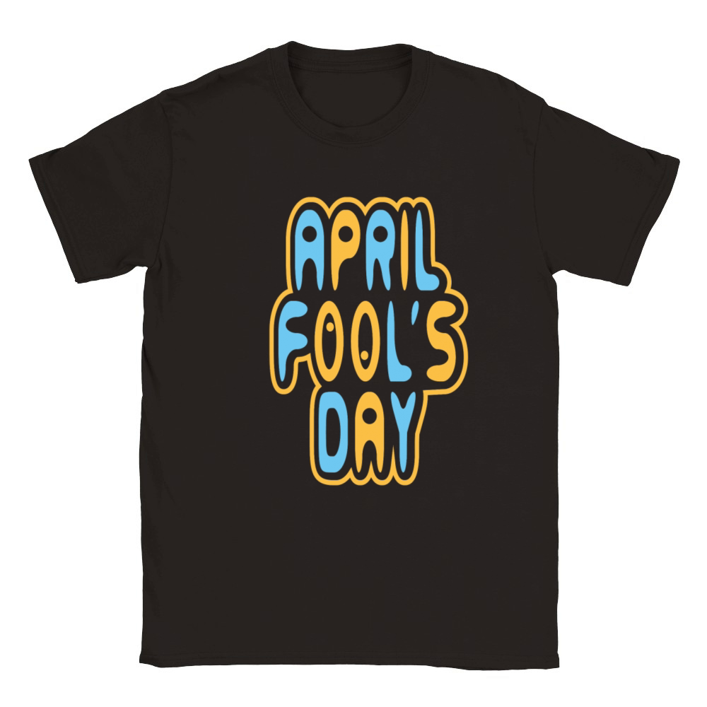 April Fools Day Classic Kids Crewneck T-shirt