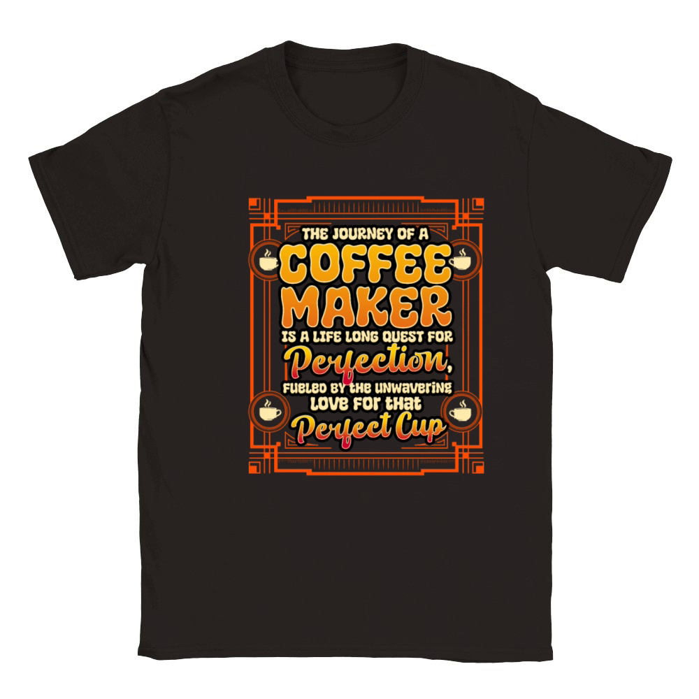 The Journey Of A Coffee Maker Classic Kids Crewneck T-shirt
