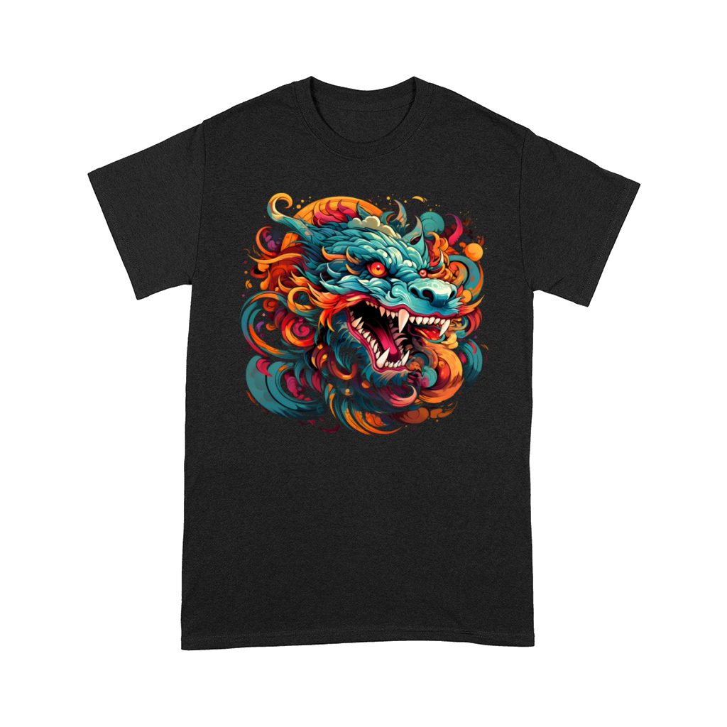 Modern Oriental Dragon Majesty Comfort T-shirt