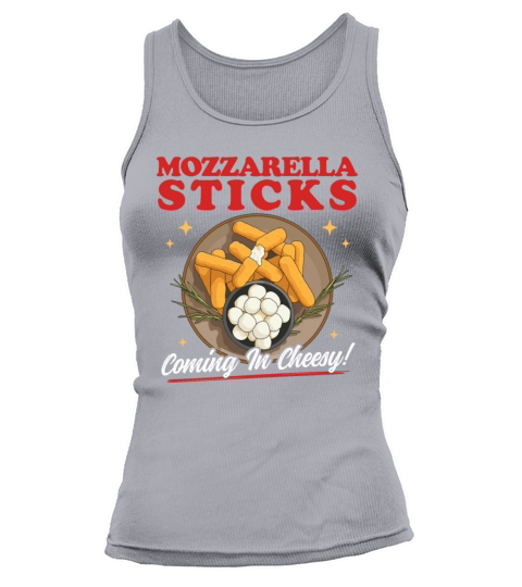 Mozzarella Sticks Coming In Cheesy Tank top Woman