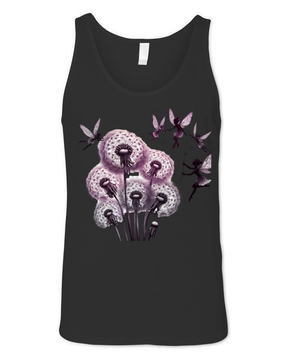 Fairy Heart Stars Vintage Love Fairies Fantasy Wom Unisex Jersey Tank