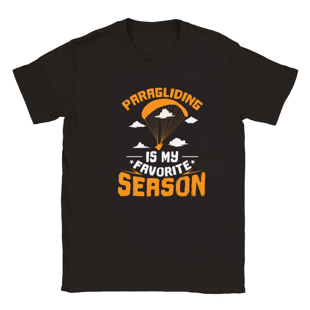 Paragliding is my Favorite Season Sport Classic Kids Crewneck T-shirt