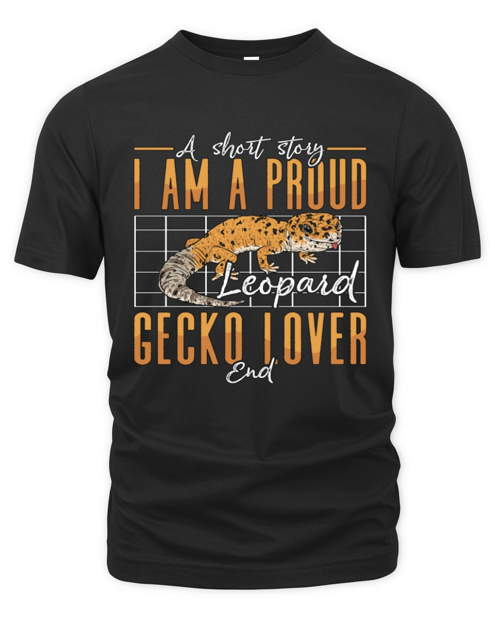 Leopard Gecko Lover A Short Story Reptile Owner Organic Unisex T-shirt