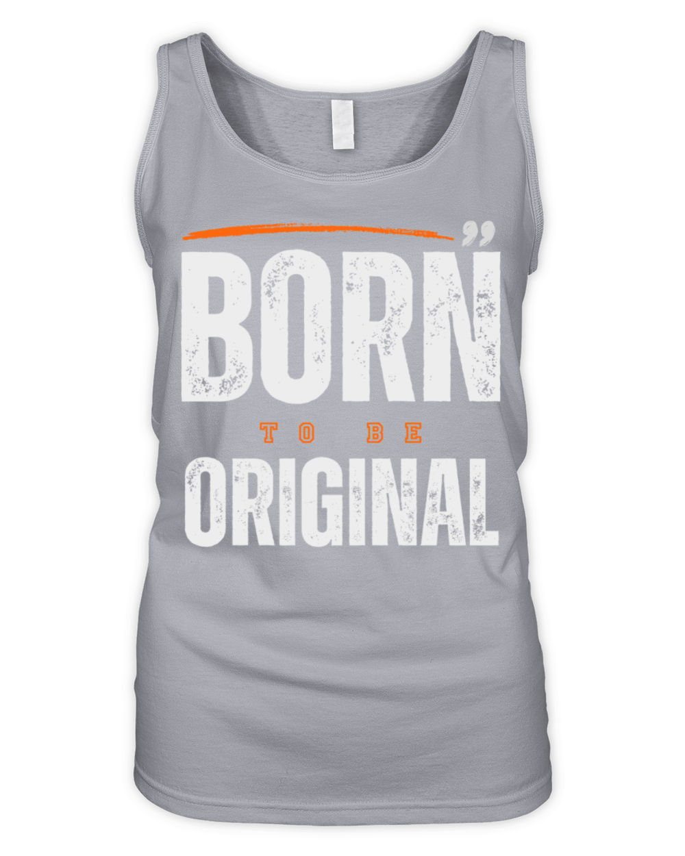 Black Modern Modern Typography Quotes T shirt Organic Women's Tank Top