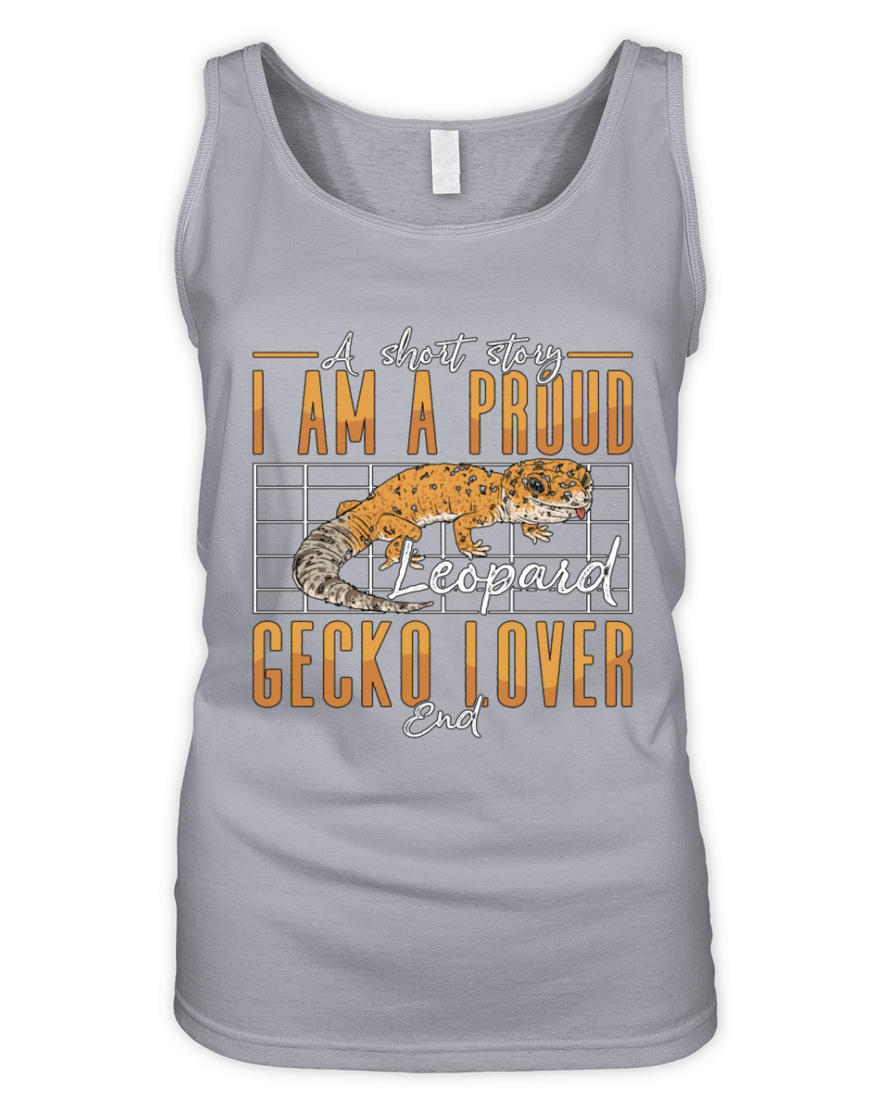 Leopard Gecko Lover A Short Story Reptile Owner Organic Women's Tank Top