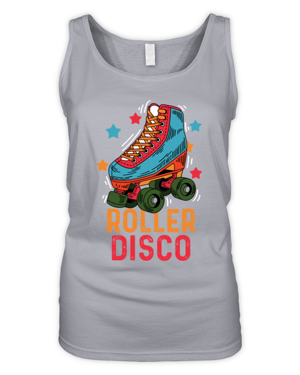 Roller Disco Roller Skate Fan Gift Organic Women's Tank Top