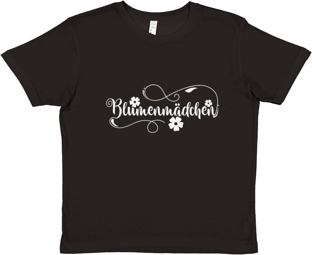 Flower Girl children scatter Flowers Premium Kids Crewneck T-shirt