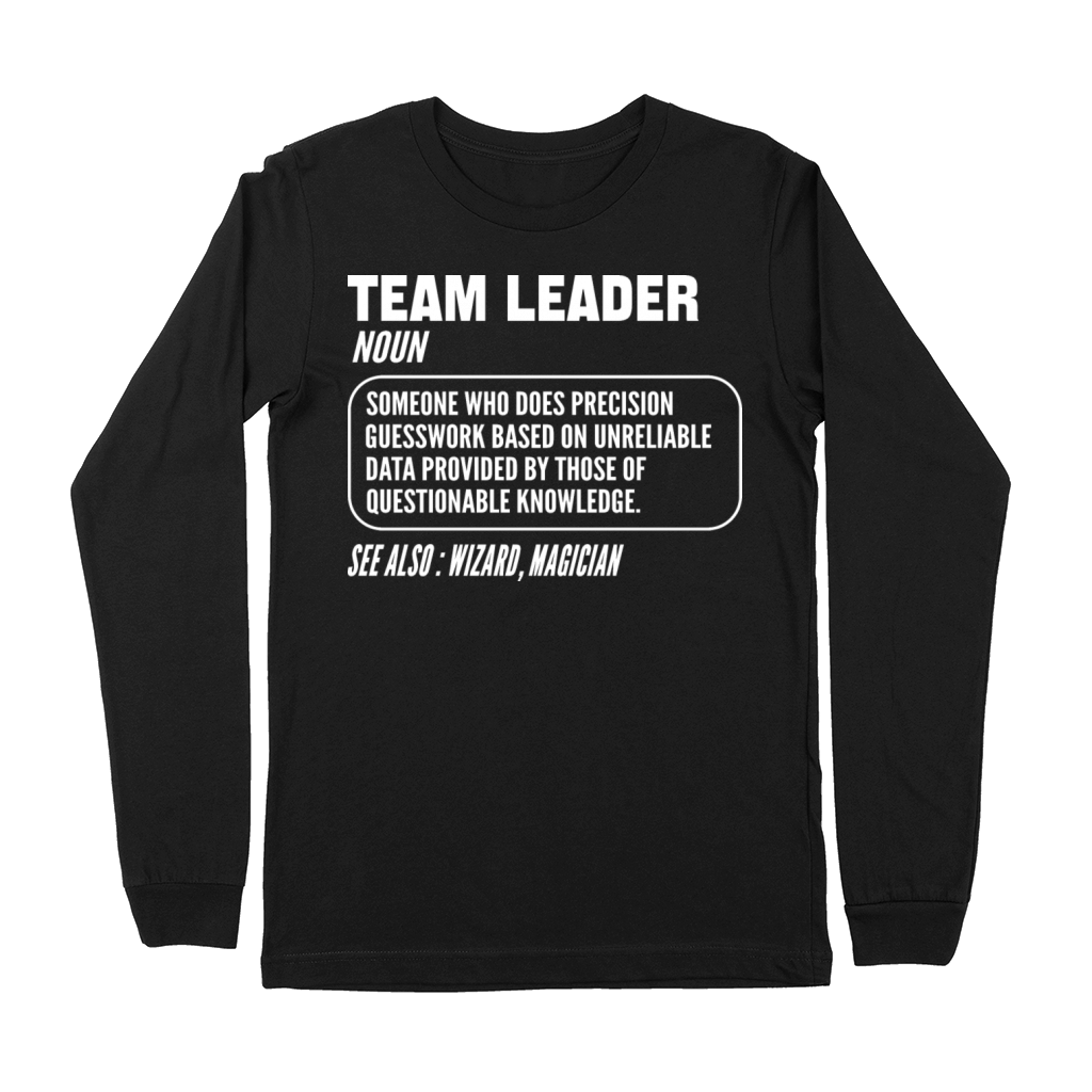 Who does Precision Team Leader Gift Premium Long Sleeve