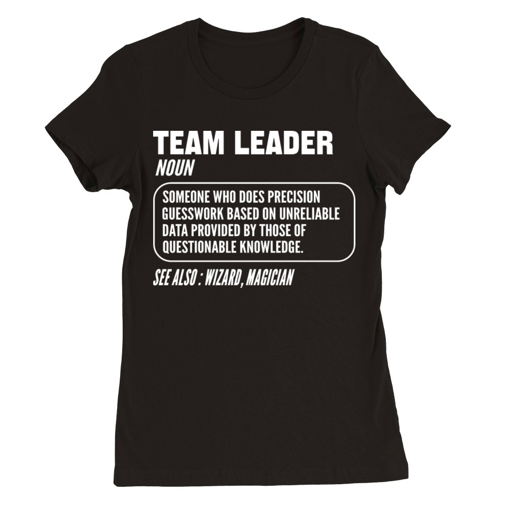 Who does Precision Team Leader Gift Premium Womens Crewneck T-shirt