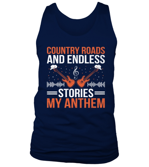 County Music Vintage Music Lover Western Country C Tank Top Unisex