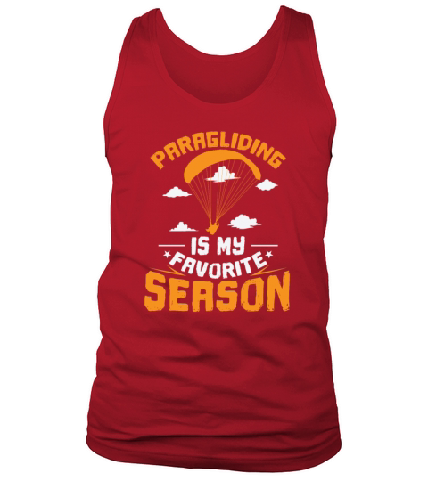 Paragliding is my Favorite Season Sport Tank Top Unisex