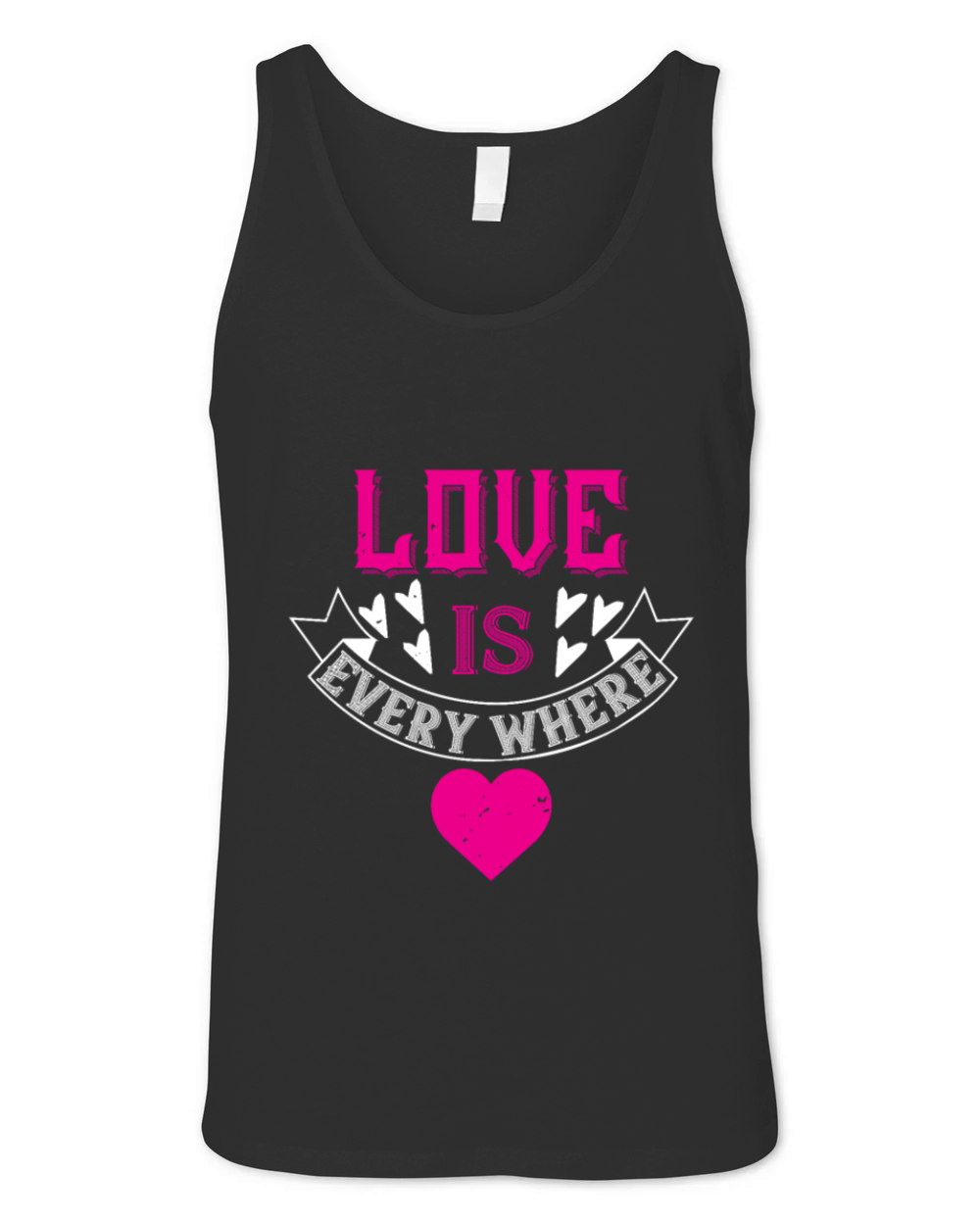 Valentine Day T-Shirt Unisex Jersey Tank