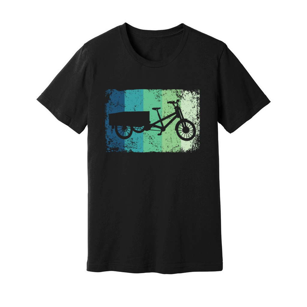 Heavy Load Bike Cargo Bicycle Cargobike Unisex Jersey Tee