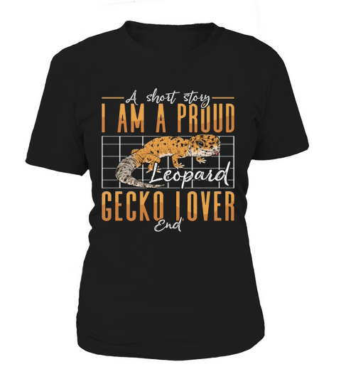 Leopard Gecko Lover A Short Story Reptile Owner Women's T-Shirt