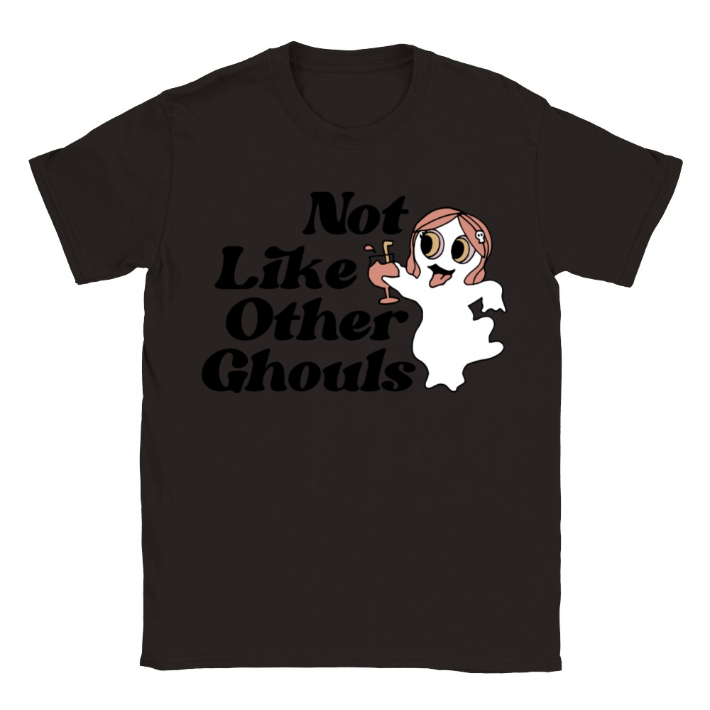 Not Like Other Ghouls Classic Kids Crewneck T-shirt